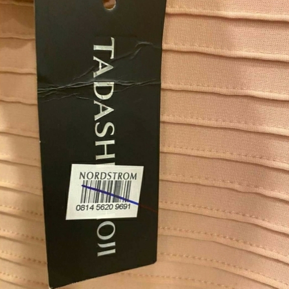 Tadashi Shoji  Pintuck Ruffled Illusion Tank Dress - Picture 16 of 16